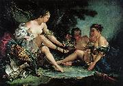 Francois Boucher Diana's Return from the Hunt oil painting artist